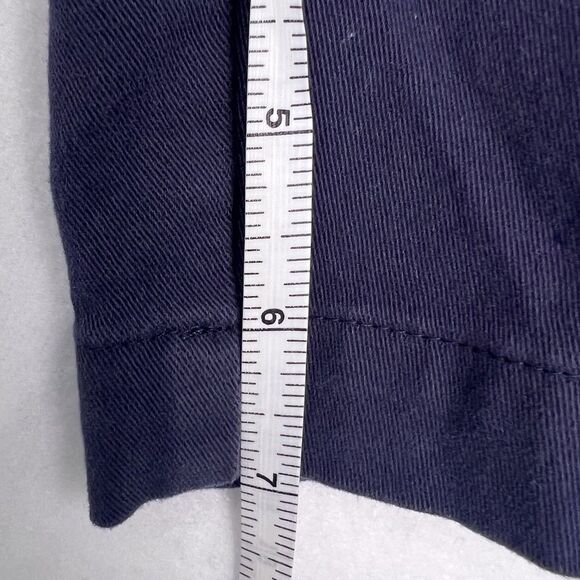 Coast Dock Shorts Men’s 38 Navy Blue Flat Front Chino Boating Fishing Nautical - Picture 14 of 15